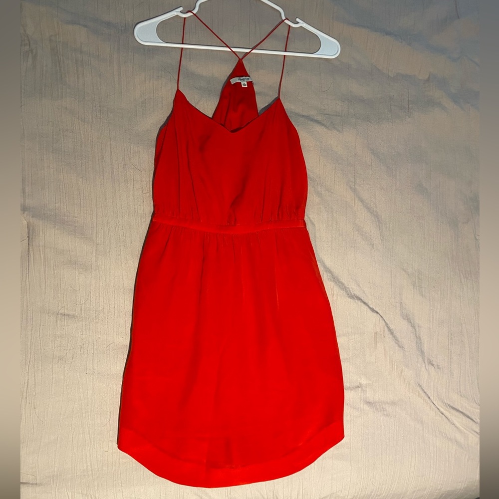 Madewell silk dress